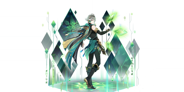 Alhaitham's gacha art