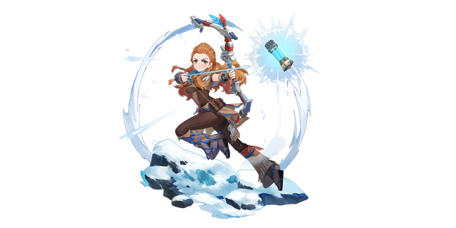 Aloy's gacha art