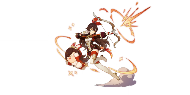 Amber's gacha art