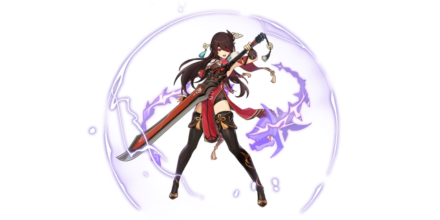 Beidou's gacha art