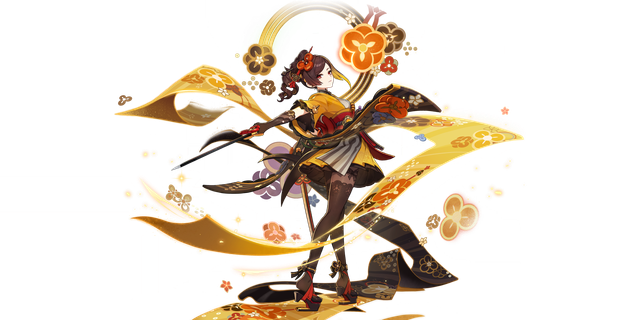 Chiori's gacha art