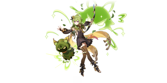Collei's gacha art