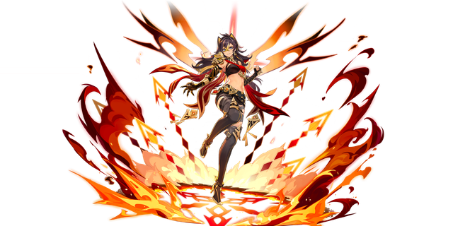 Dehya's gacha art
