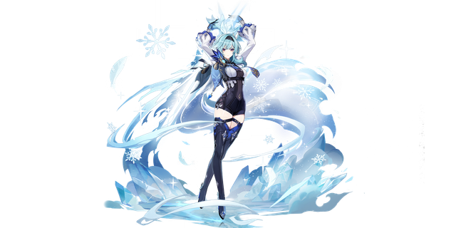 Eula's gacha art