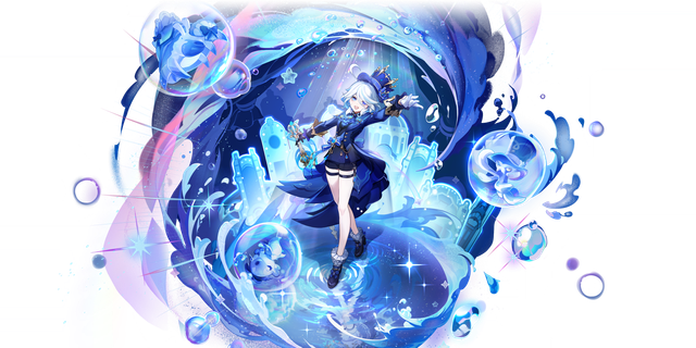 Furina's gacha art