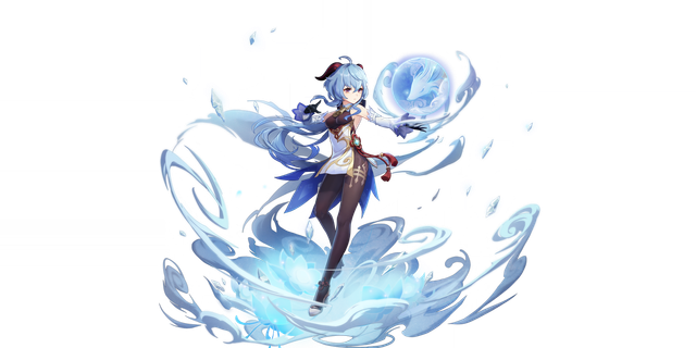 Ganyu's gacha art