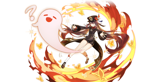 Hu Tao's gacha art