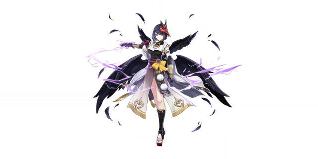 Kujou Sara's gacha art