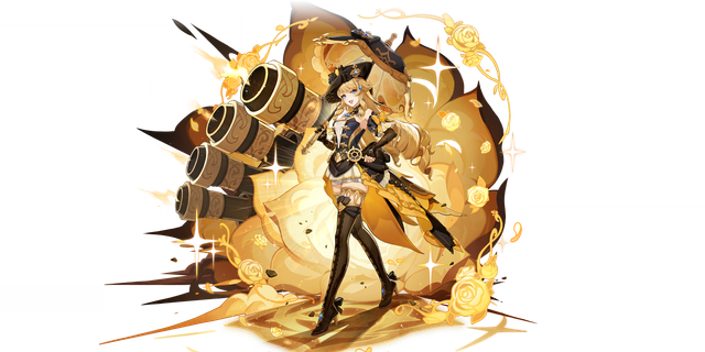 Navia's gacha art