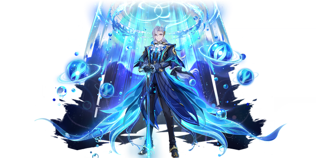 Neuvillette's gacha art