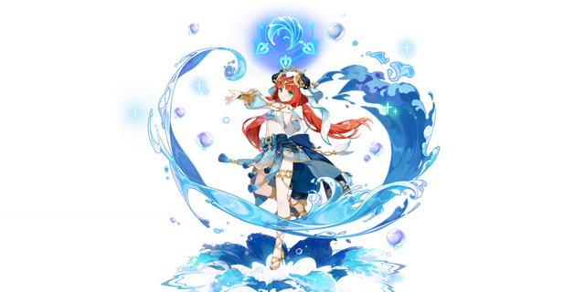 Nilou's gacha art