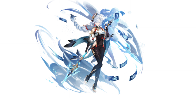 Shenhe's gacha art