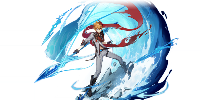 Tartaglia's gacha art