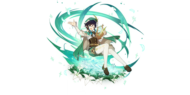 Venti's gacha art