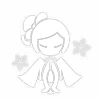Four Brocade Embellishments Icon